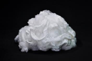 סיבי סיכות פוליאסטר חלול בקוטר 51 מ