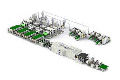 קו הייצור של HJ-Imitation Silk PSF