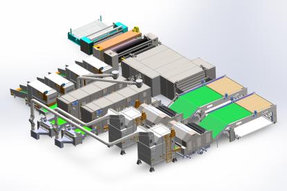 קו ייצור כותנת המשי HJ-Imitation